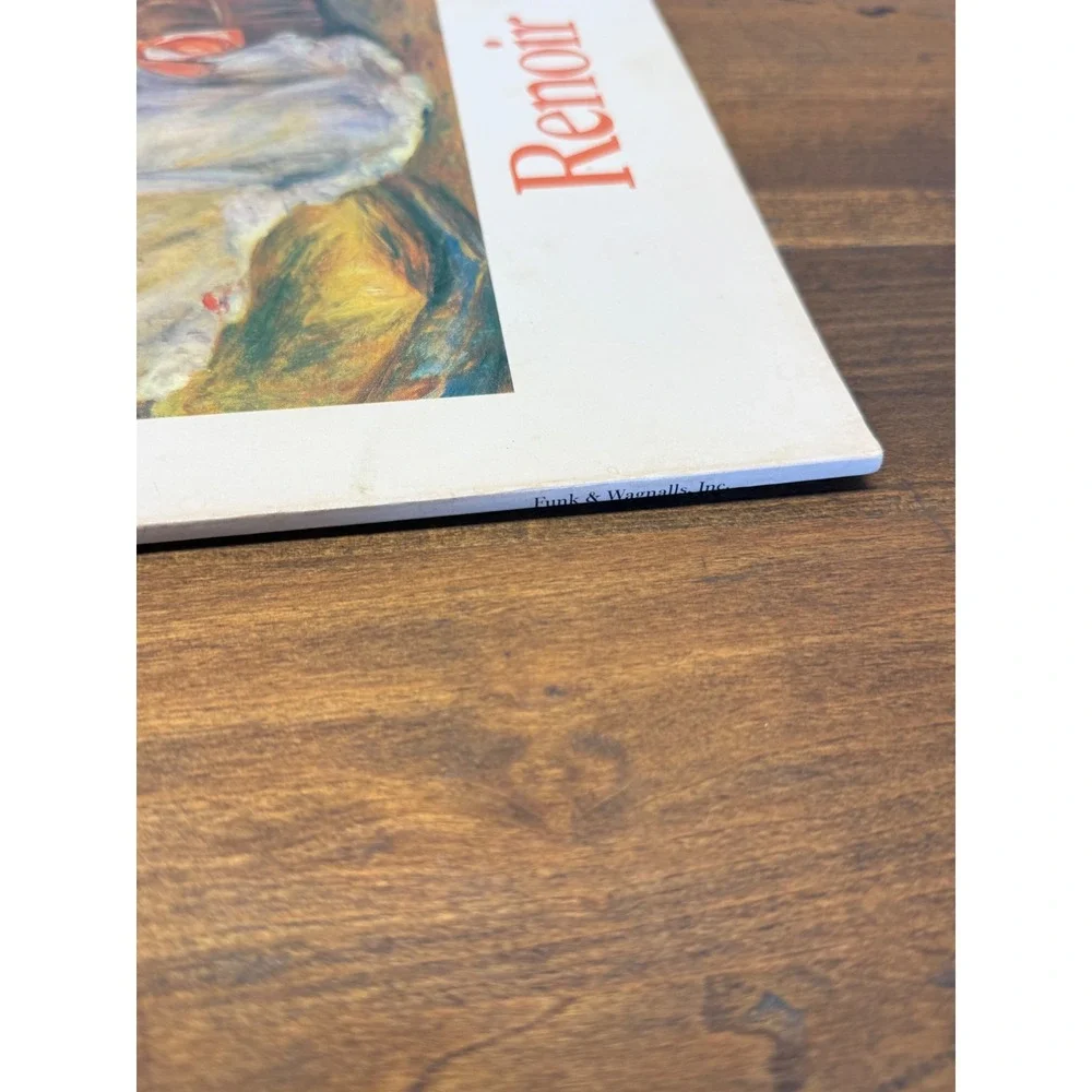 The Great Artists Book 4 Renoir Funk & Wagnalls 1978 Art History Library Soft
